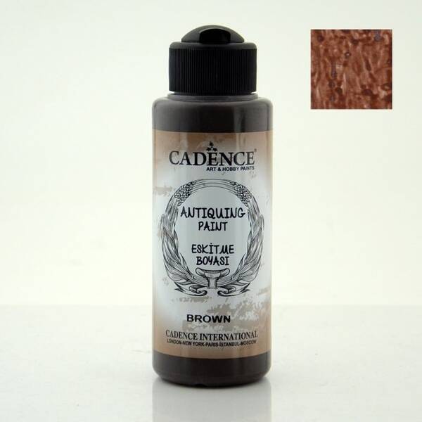 Cadence Antiquing Eskitme Boyası 120ml Kahverengi - 1