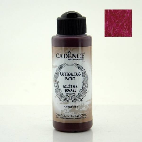 Cadence Antiquing Eskitme Boyası 120ml Vişne - 1