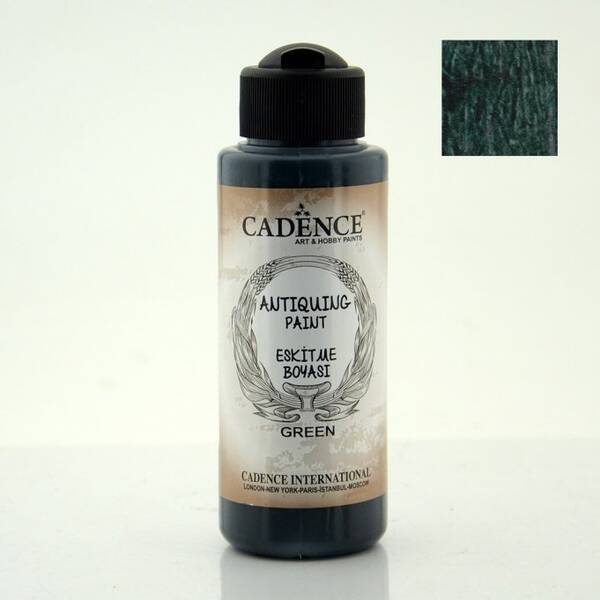 Cadence Antiquing Eskitme Boyası 120ml Yeşil - 1