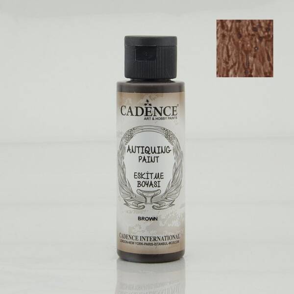 Cadence Antiquing Eskitme Boyası 70ml Kahverengi - 1