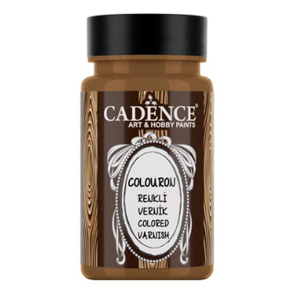 Cadence Colour On Renkli Vernik CV-12 90Ml Açık Ceviz - 1