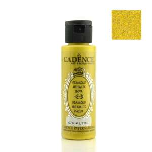 Cadence Diamond Metalik Boya 70ml Altın - Cadence