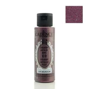 Cadence Diamond Metalik Boya 70ml Mürdüm - 2