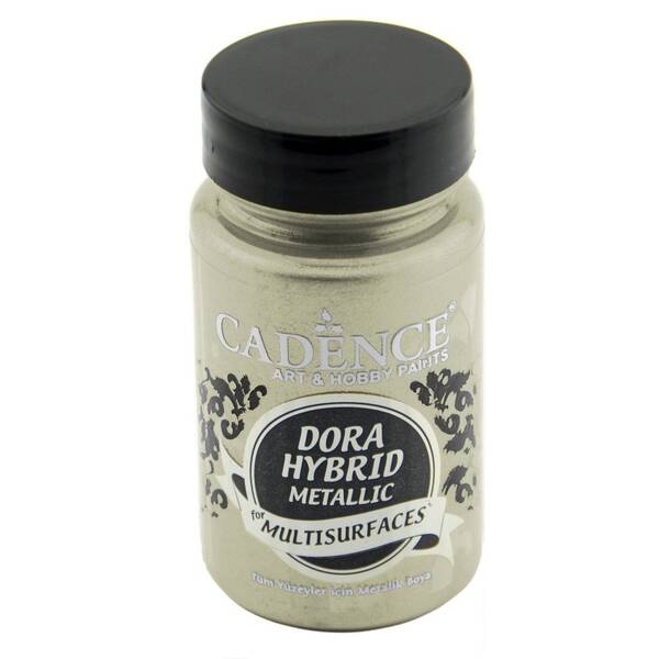 Cadence Dora Hybrid Metalik Boya 90ml Platin - 1