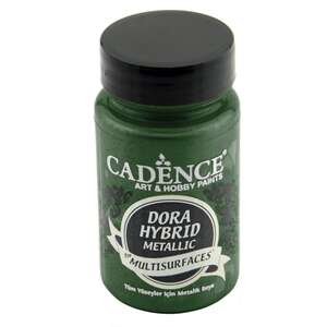 Cadence Dora Hybrid Metalik Boya 90ml Yeşil - Cadence