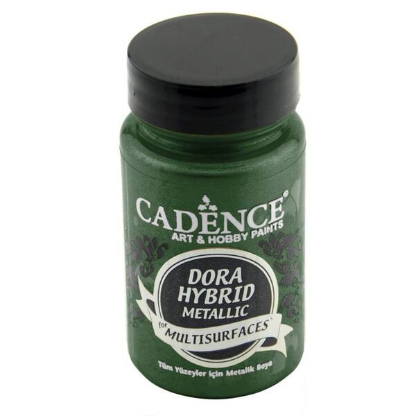 Cadence Dora Hybrid Metalik Boya 90ml Yeşil - 1