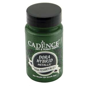 Cadence - Cadence Dora Hybrid Metalik Boya 90ml Yeşil