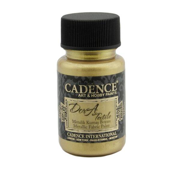 Cadence Dora Kumaş Boyası 50ml Altın - 1