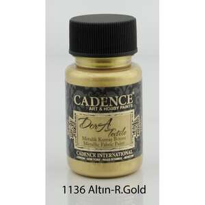 Cadence - Cadence Dora Kumaş Boyası 50ml Altın