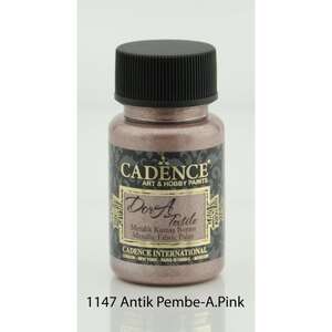 Cadence Dora Kumaş Boyası 50ml Antik Pembe - Cadence