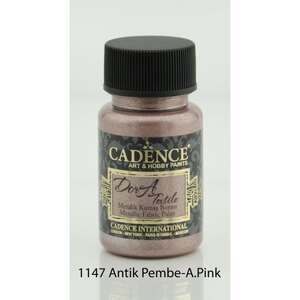 Cadence - Cadence Dora Kumaş Boyası 50ml Antik Pembe