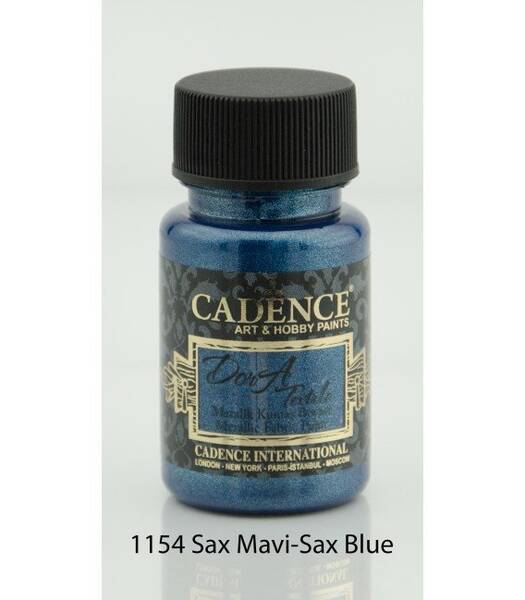 Cadence Dora Kumaş Boyası 50ml Sax Mavi