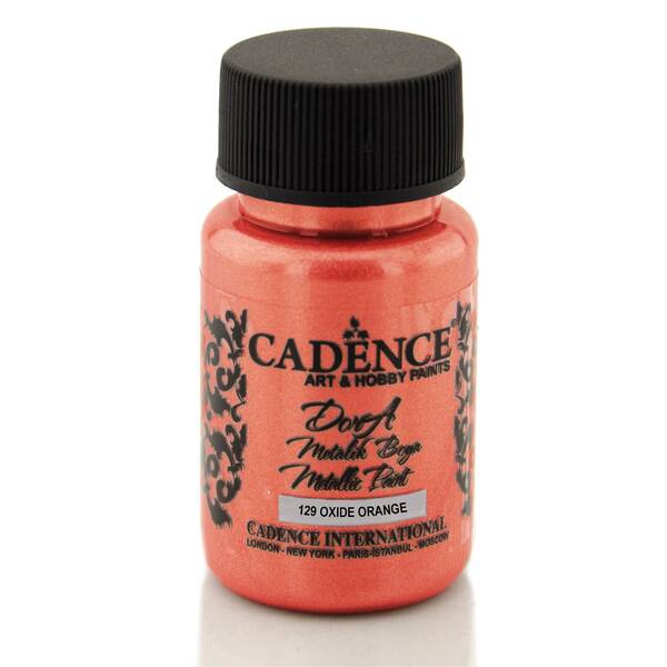 Cadence Dora Metalik Boya 50 Ml 129 Orange Oxidized - 1