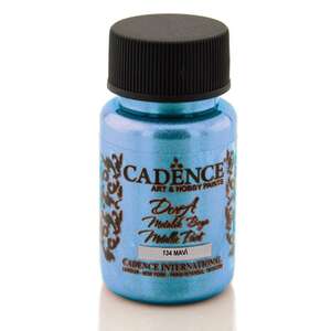 Cadence - Cadence Dora Metalik Boya 50ml 134 Mavi