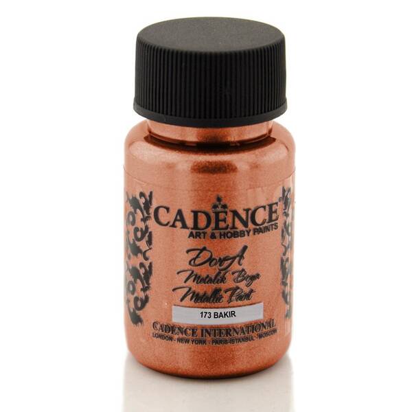 Cadence Dora Metalik Boya 50ml 173 Bakır - 1