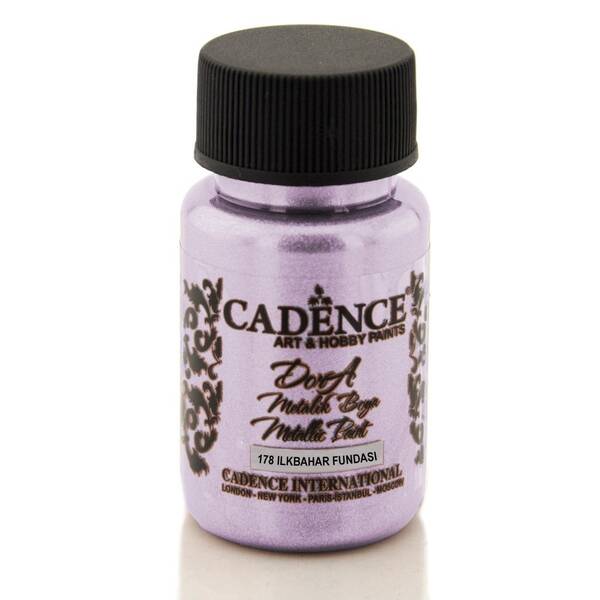 Cadence Dora Metalik Boya 50ml 178 İlkbahar Funda - 1