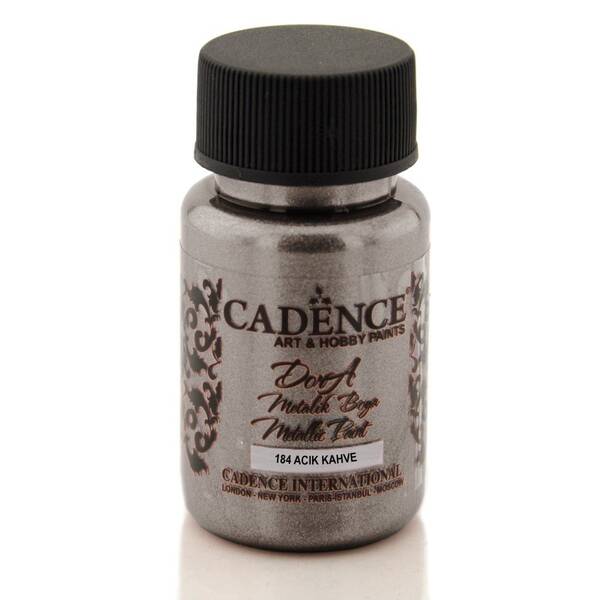 Cadence Dora Metalik Boya 50ml 184 A.Kahve - 1