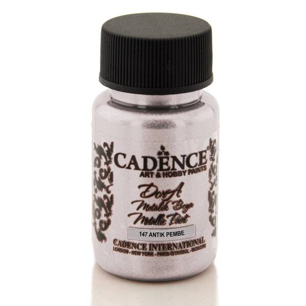 Cadence Dora Metalik Boya 50ml Antik Pembe - 1