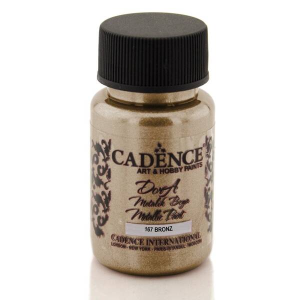 Cadence Dora Metalik Boya 50ml Bronz - 1