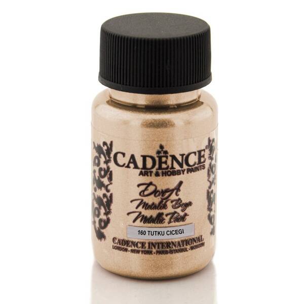 Cadence Dora Metalik Boya 50ml Tutku Çiçeği - 1