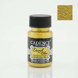 Cadence Dora Metalik Cam Boyası 50ml 3300 Gold - Cadence