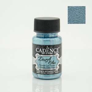 Cadence - Cadence Dora Metalik Cam Boyası 50ml Aegean