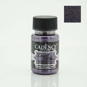 Cadence - Cadence Dora Metalik Cam Boyası 50ml Dark Orchıd