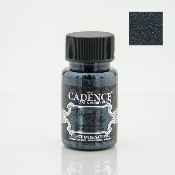 Cadence Dora Metalik Cam Boyası 50ml Dark Turquoise - 1