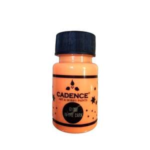 Cadence - Cadence Glow In The Dark Karanlıkta Parlayan Boya 50ml Turuncu