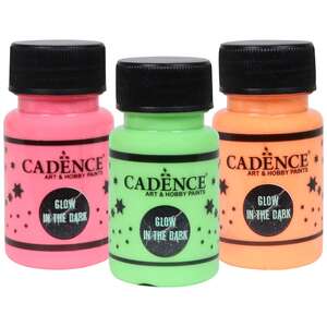 Cadence - Cadence Glow Karanlıta Parlayan Boyalar