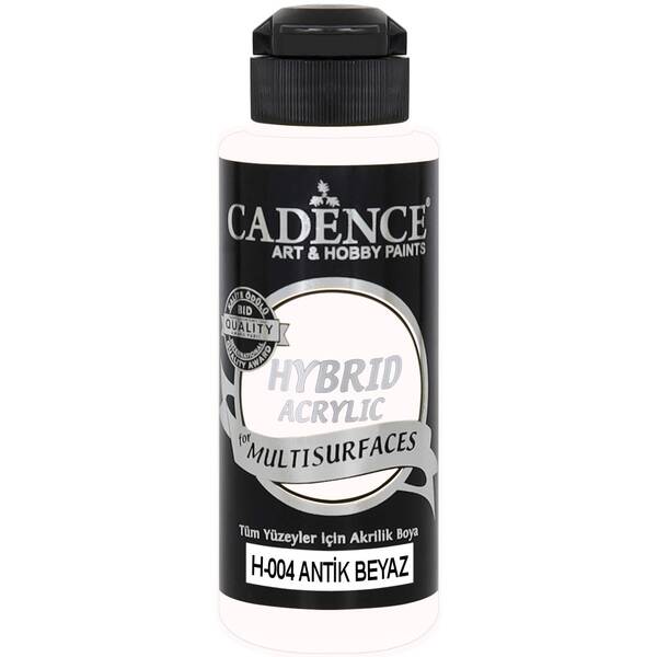 Cadence Multisurface Hybrid Akrilik Boya H004 120ml Antik Beyaz - 1