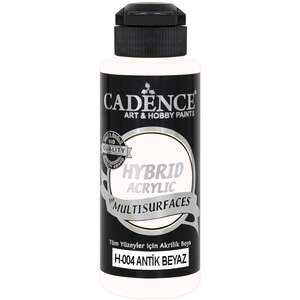 Cadence - Cadence Multisurface Hybrid Akrilik Boya H004 120ml Antik Beyaz