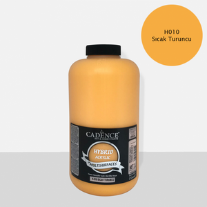 Cadence Multisurface Hybrid Akrilik Boya H010 2 Kg Sıcak Turuncu - Cadence