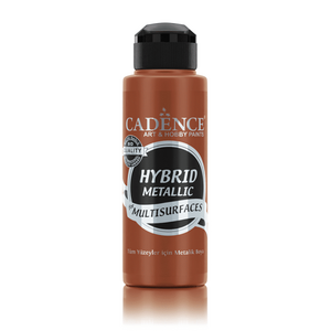 Cadence Multisurface Hybrid Metalik Boya 120ml Hm815 Antik Koyu Bakır - Cadence