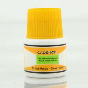 Cadence Opak Cam Boyası 45 Ml Beyaz - Cadence