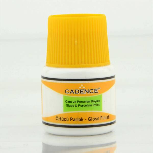 Cadence Opak Cam Boyası 45 Ml Beyaz - 1