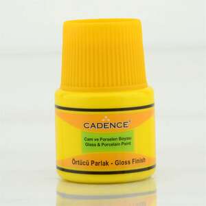 Cadence Opak Cam Boyası 45 Ml Limon Sarı - Cadence