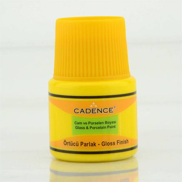 Cadence Opak Cam Boyası 45 Ml Limon Sarı - 1