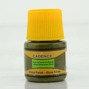 Cadence - Cadence Opak Cam Boyası 45 Ml Nefti Yeşil
