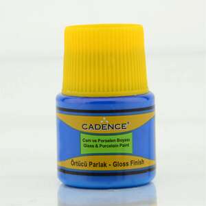 Cadence Opak Cam Boyası 45 Ml R.Mavi - Cadence