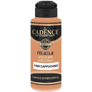 Cadence Premium Akrilik Boya 1500 120ml Cappuchino - Cadence