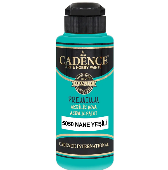 Cadence Premium Akrilik Boya 5050 120ml N.Yeşili - 1