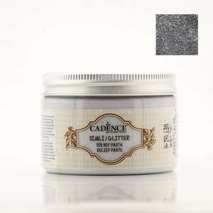 Cadence - Cadence Rölyef Pasta Glitter Simli 150ml Gümüş