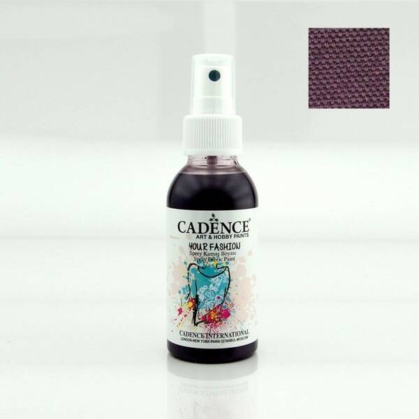 Cadence Sprey Kumaş Boyası 100 Ml Aubergine - 1