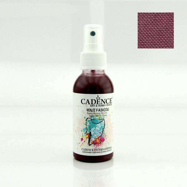 Cadence Sprey Kumaş Boyası 100 Ml Bordeux - 1