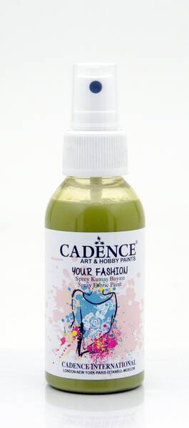 Cadence Sprey Kumaş Boyası 100 Ml Koyu Kivi - 1