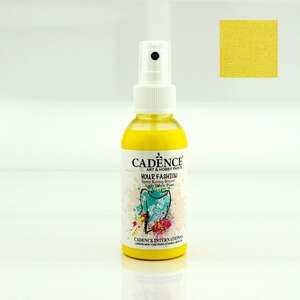 Cadence - Cadence Sprey Kumaş Boyası 100 Ml Lemon Yellow