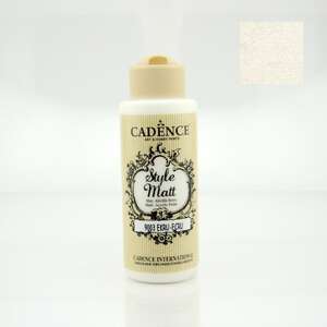 Cadence Style Matt Akrilik Boya 120ml 9003 Ekru - Cadence