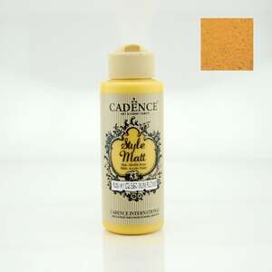 Cadence Style Matt Akrilik Boya 120ml 9010 Ay Çiçeği - Cadence