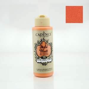 Cadence Style Matt Akrilik Boya 120ml 9014 Balkabağı - Cadence
